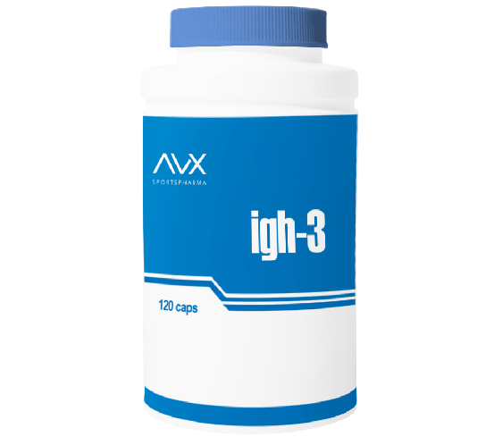 AVX IGh-3 Peptopro igf1* 120 Caps