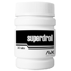 AvX Methasterone Superdrol 25mg 30 Tabs